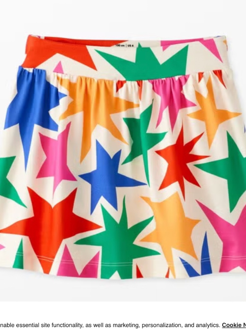 Hanna Andersson Active MadeForSun Skort sz. 130 aka 8